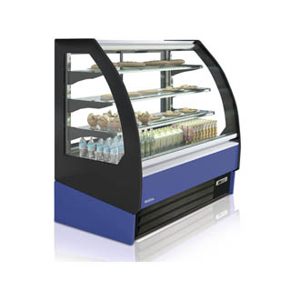 Infrico USA IDC-VBR18N Pastry Display Cases Curved Glass,INF-IDC-VBR18N, Chef's Deal